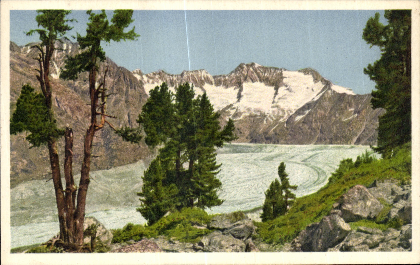 CPA Aletschgletscher Clacier d Aletsch