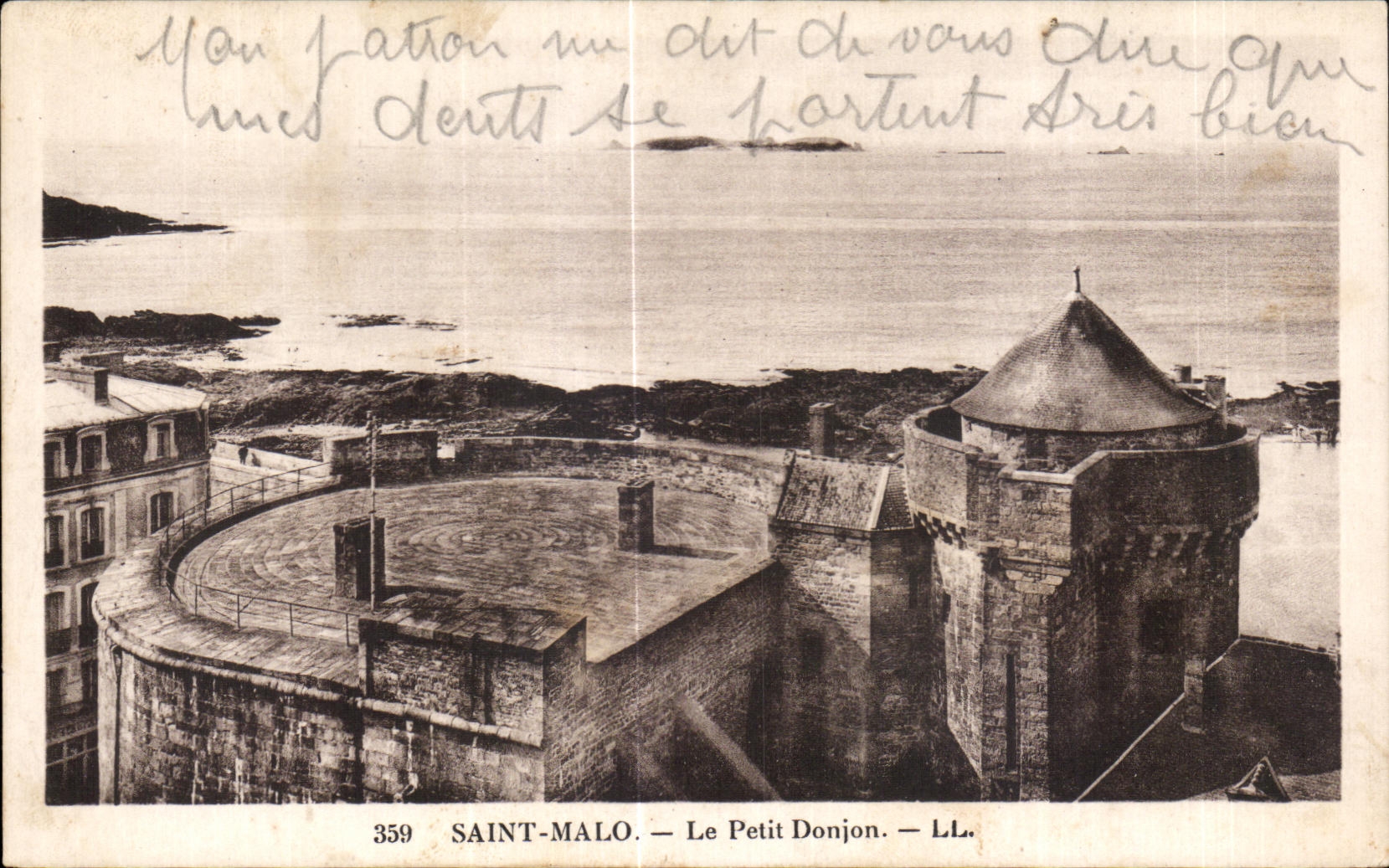 CPA Saint Malo the Small Keep
