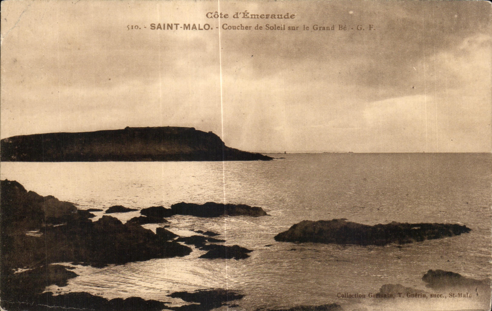 CPA Saint Malo To lay down Sun on Large Be