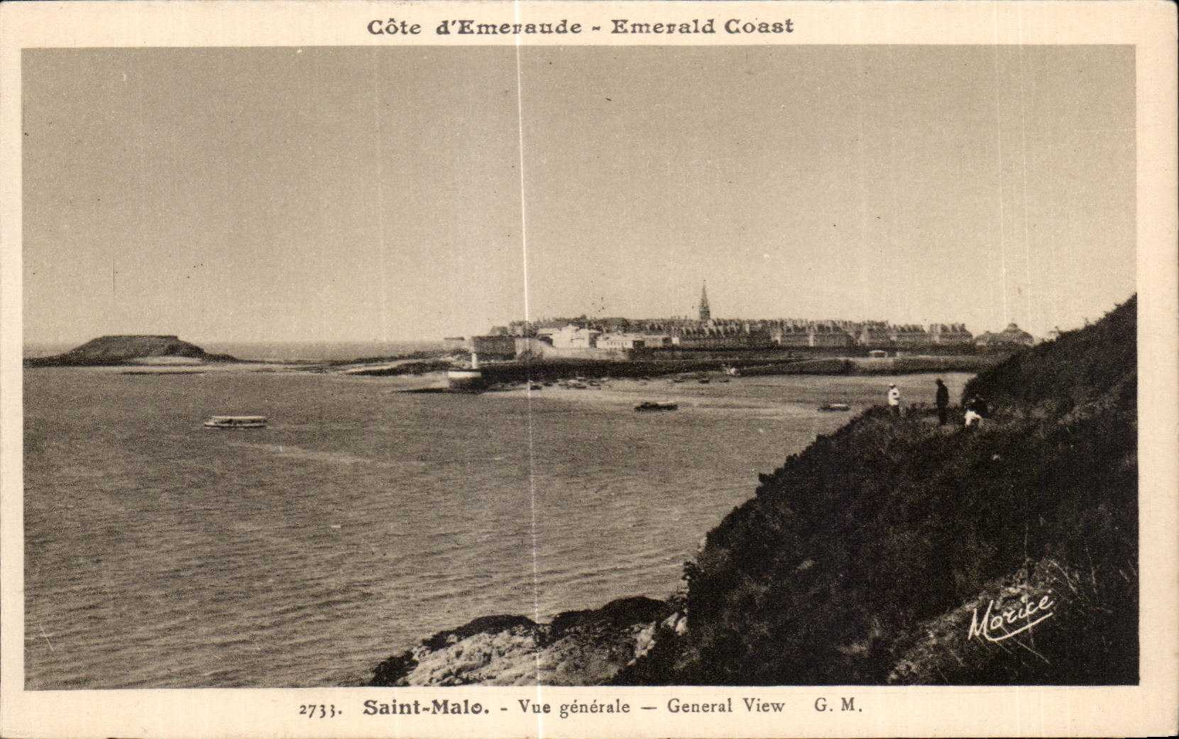 CPA Saint Malo Vue Generale General View