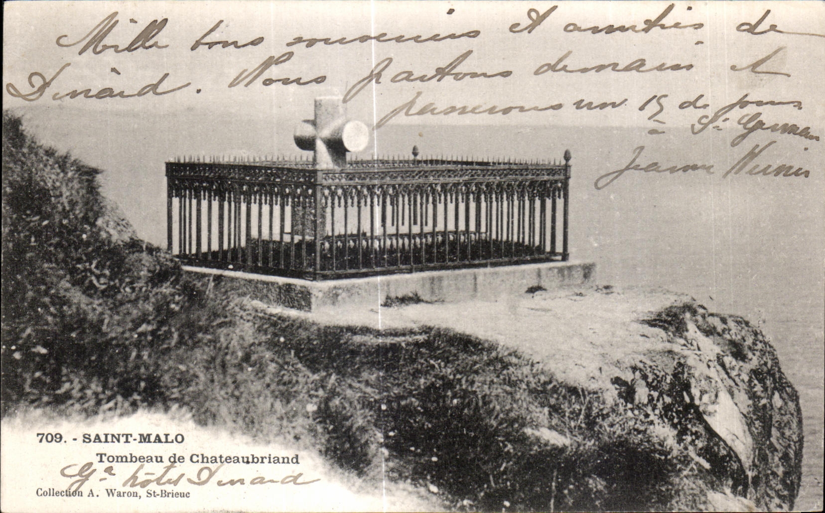 CPA Saint Malo Le Tombeau de Chateabriand