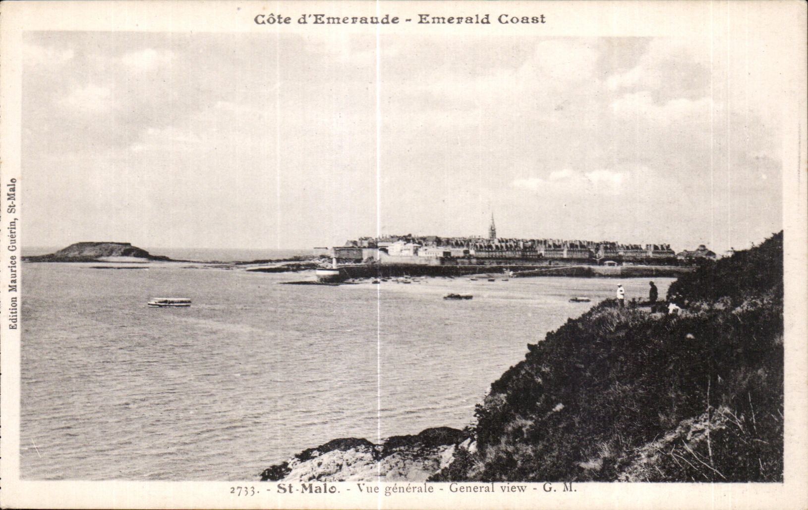 CPA Saint Malo Vue Generale Generale View