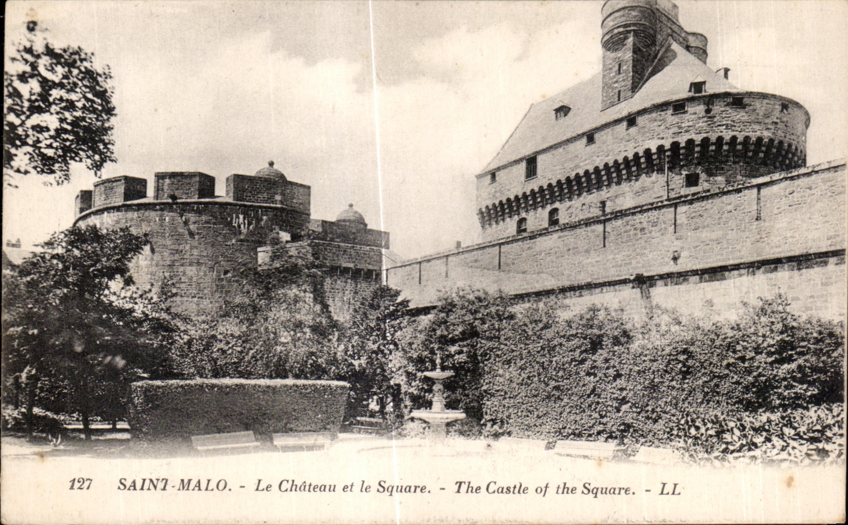Santo Malo de CPA el castillo y el jardin publico el castillo del jardin publico