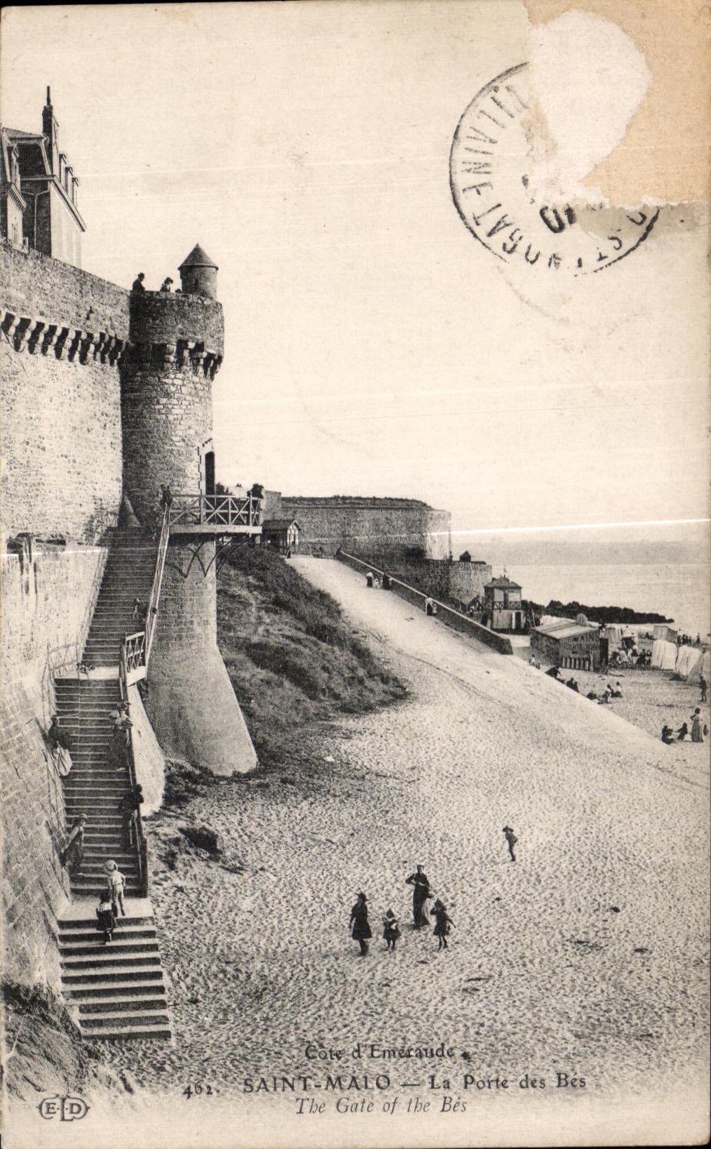 CPA dimensiona a santo Malo de Emerude de la puerta de Bes la puerta el Bes