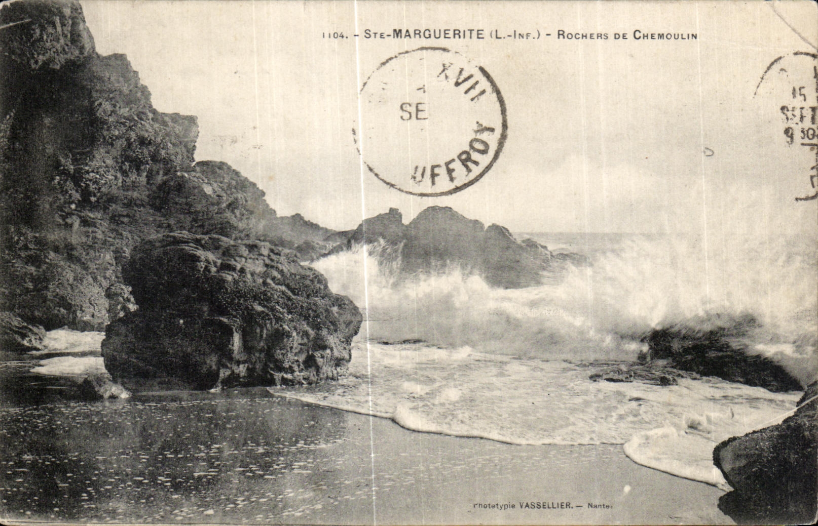 CPA Marguerite Rocks De Chemoulin