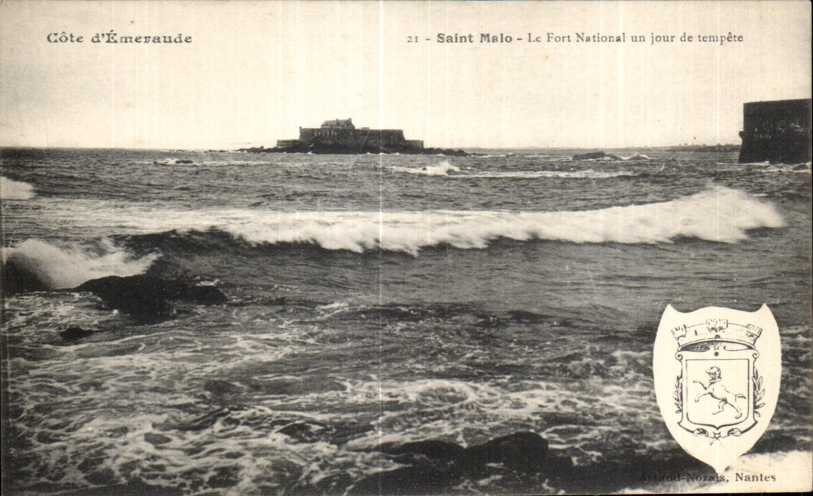 CPA dimensiona el dia nacional de la fortaleza de Malo del santo de Emevaude de tormenta