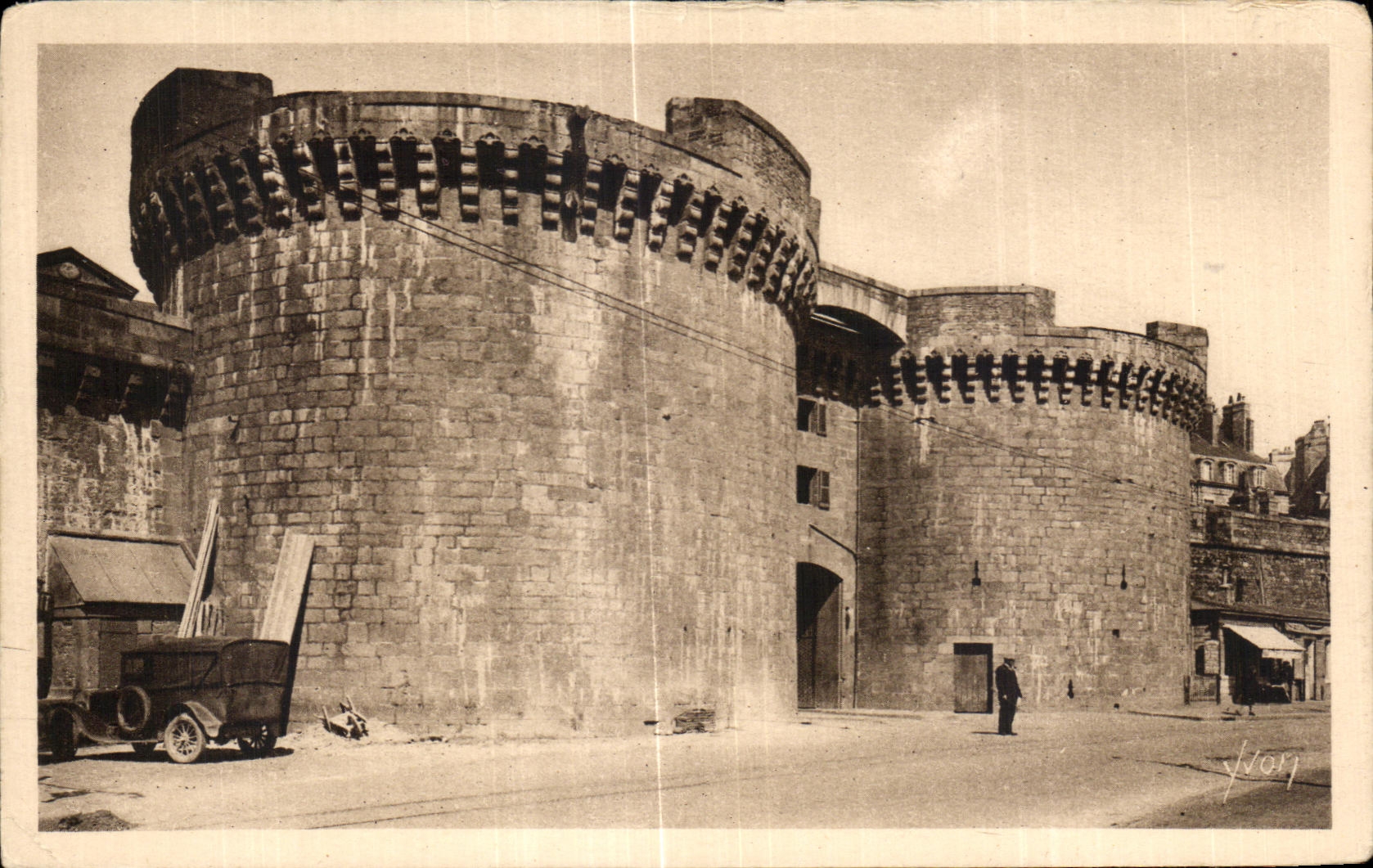 CPA Doure Francia Bretana dimensiona a santo esmeralda Malo