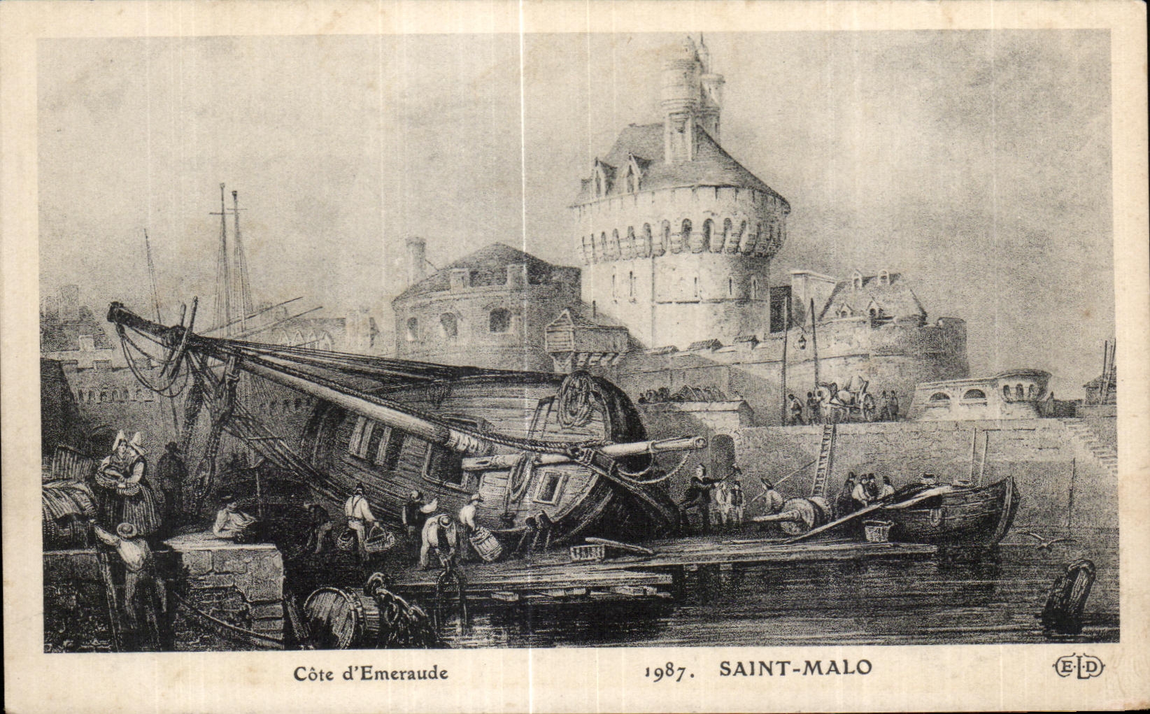 CPA Cote d Emeraude Saint Malo 