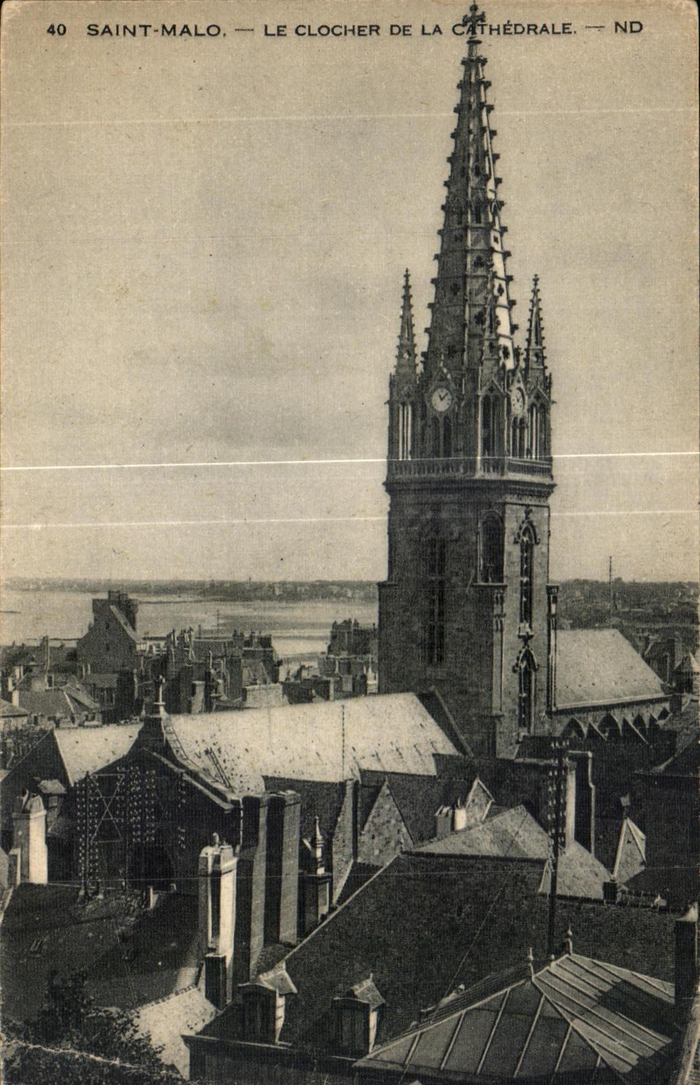 Santo Malo de CPA la Campana-torre de la catedral