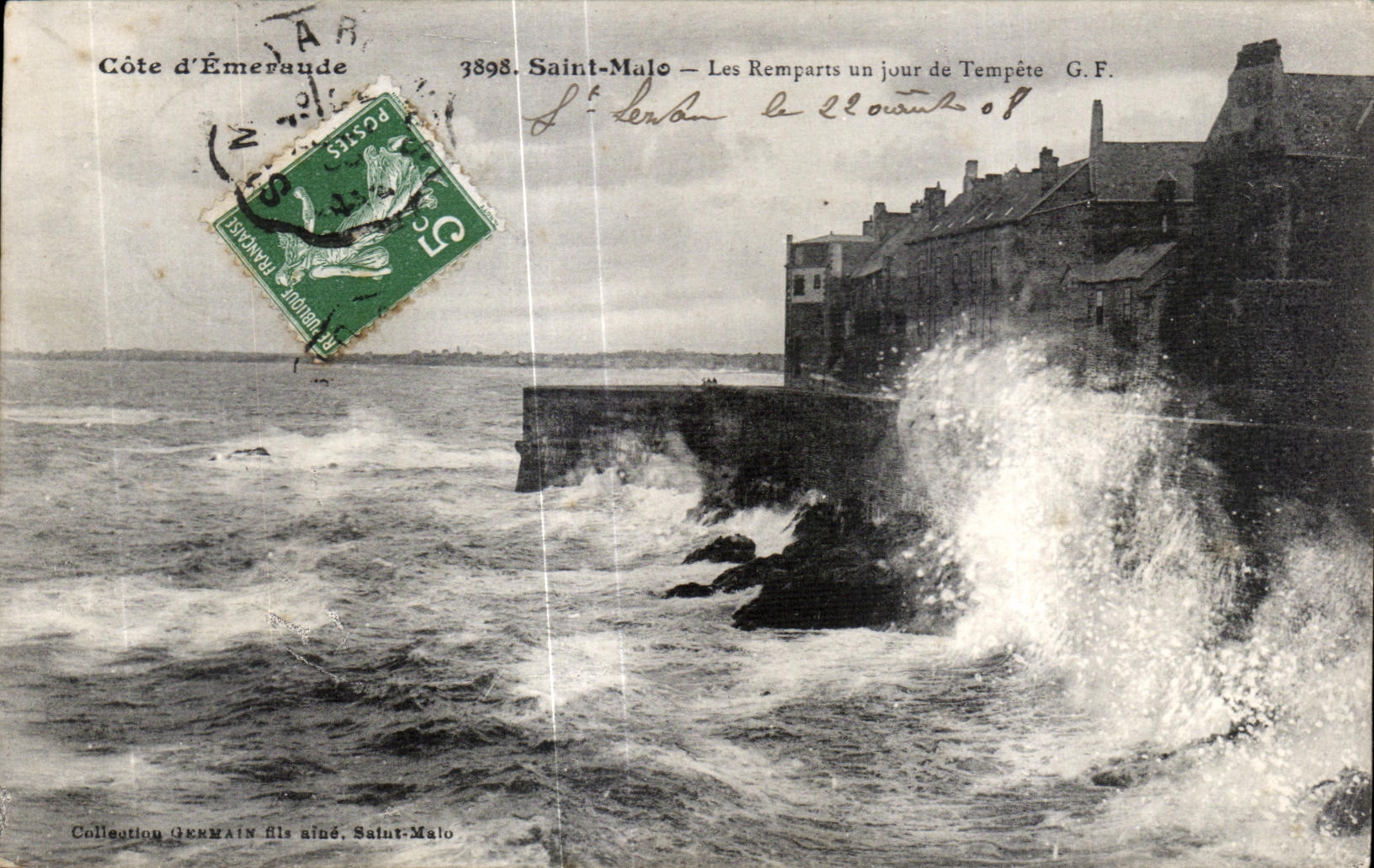 El santo Malo de CPA empareda un dia de tormenta