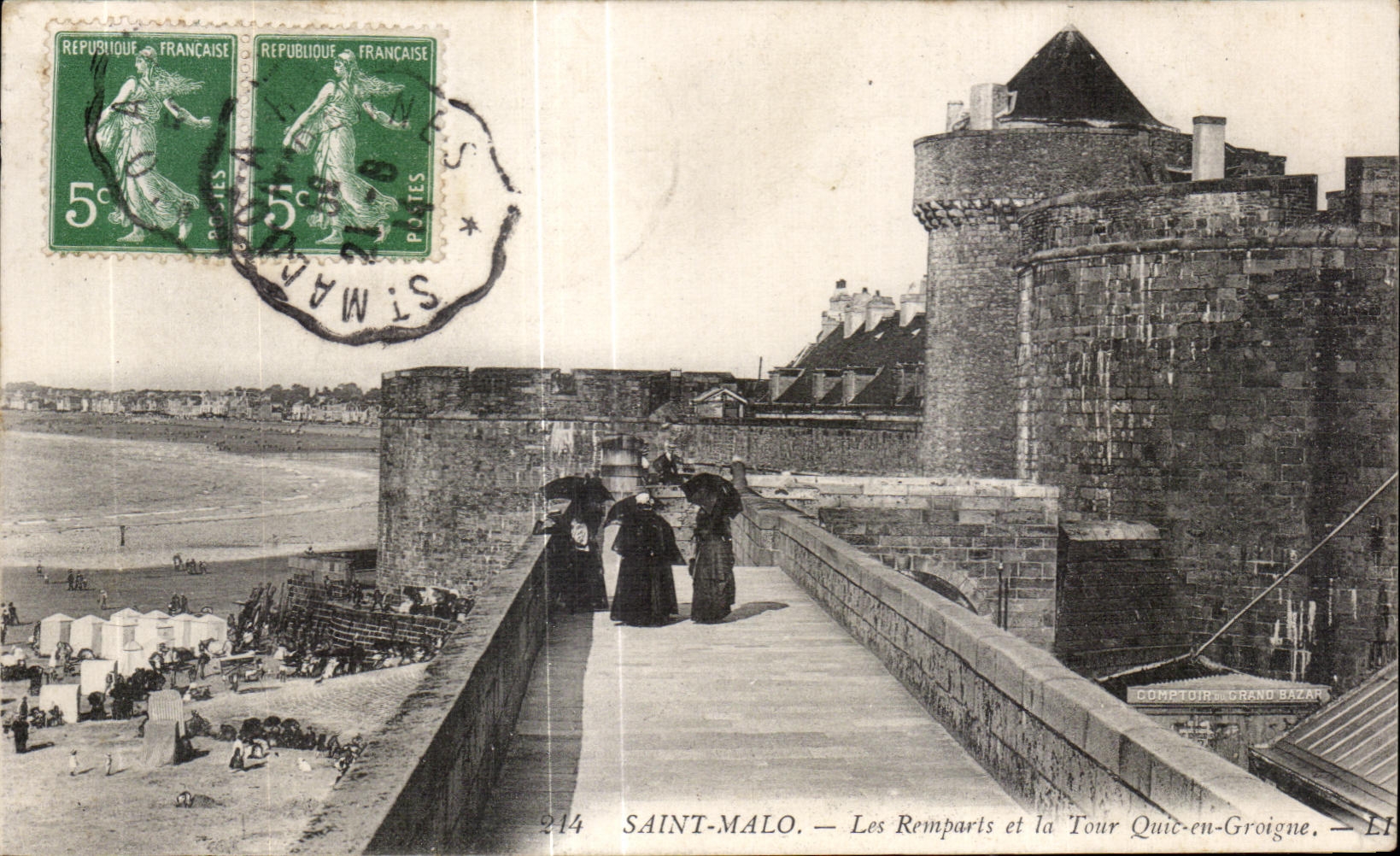 Las paredes de Malo del santo de CPA y el Quic se elevan en Groigue