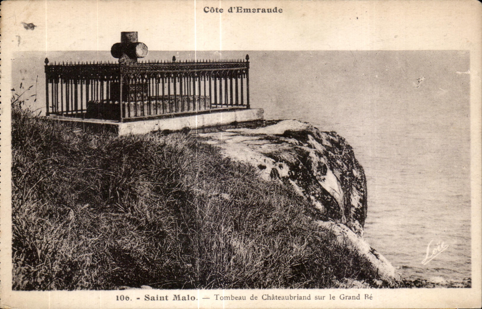 Tumba de Malo del santo de CPA de Chateaubriant en el grande