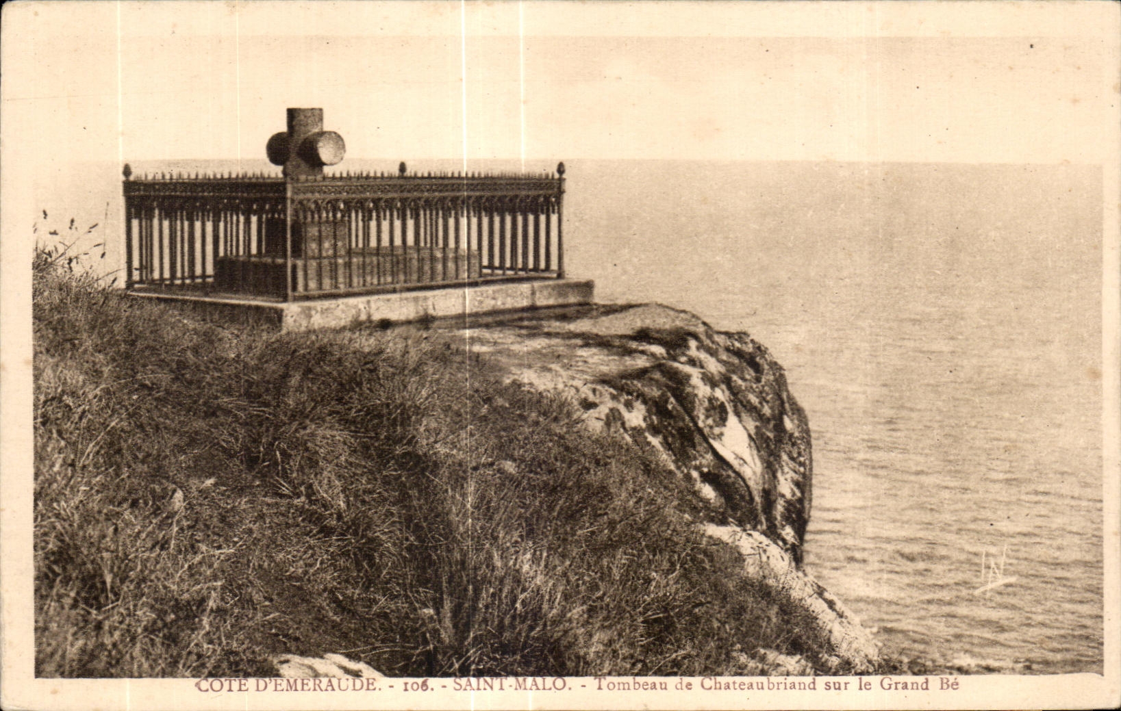 El santo de CPA dimensiona Emeraude Malo Tombeau de Chateaubriant en el grande