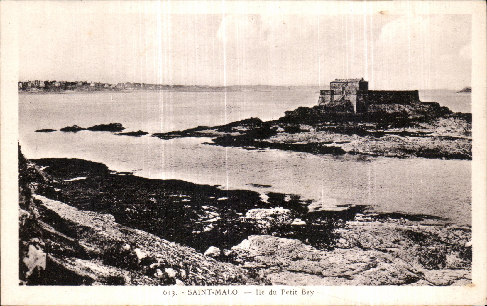 CPA Saint Malo Ile Du Petit Bey