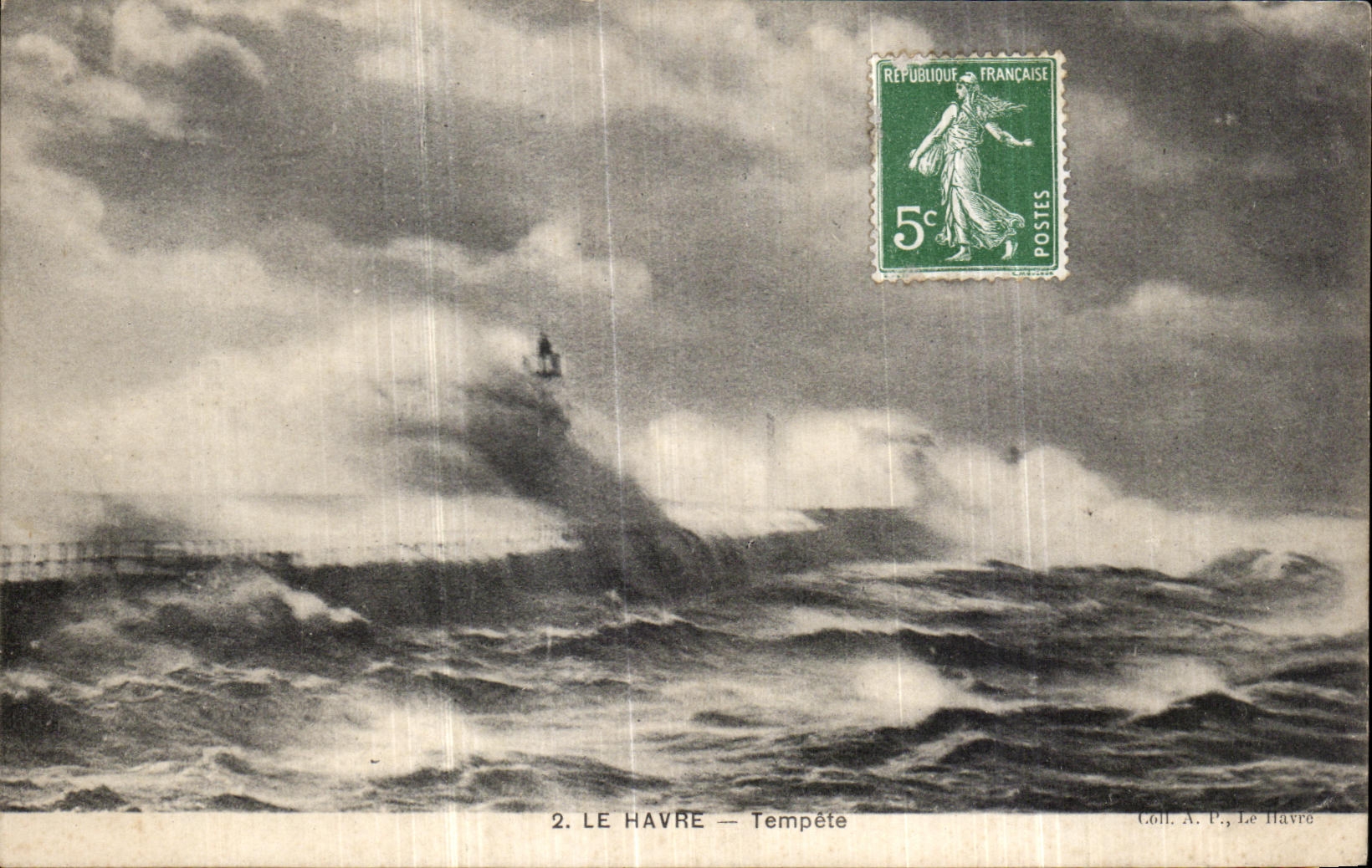 CPA Le Havre Tempete