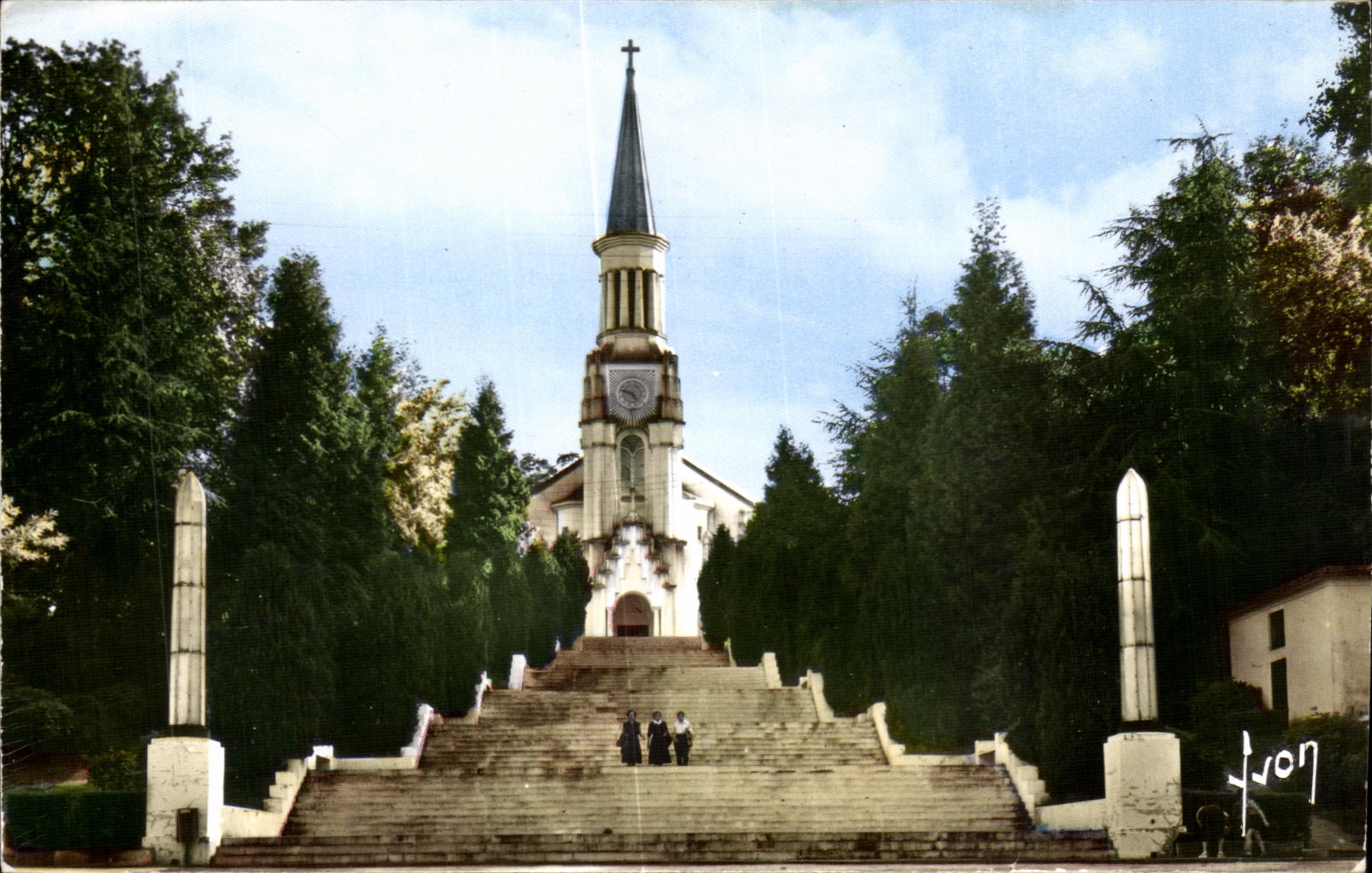 CPSM Bagnoles De L orne L Eglise
