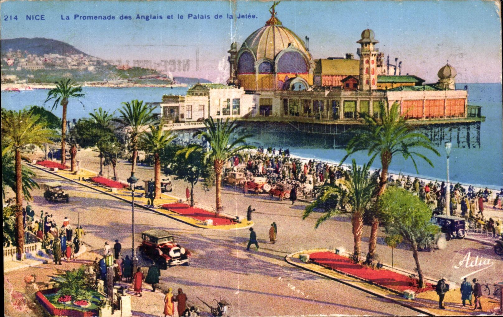 CPA Niza la caminata del ingles y del paladar del embarcadero