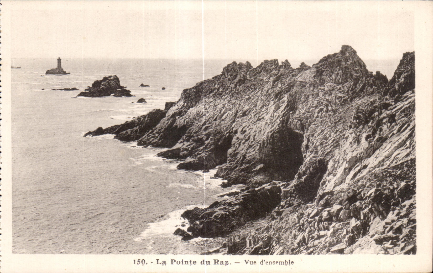 CPA La Pointe du Raz Vue d ensemble