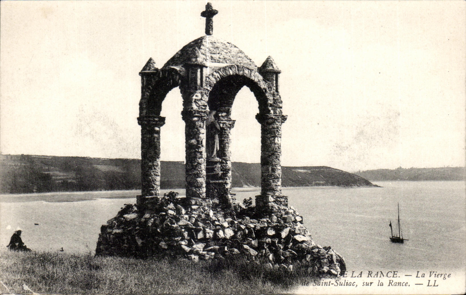 CPA La Rance La Vierge Saint Suliac sur la Rance