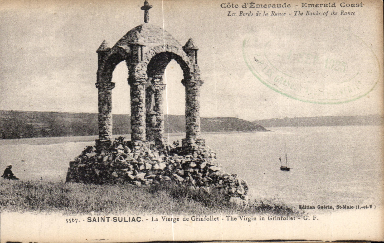 CPA Saint Suliac La Vierge de Grinfollet The Virgin of Grinfollet