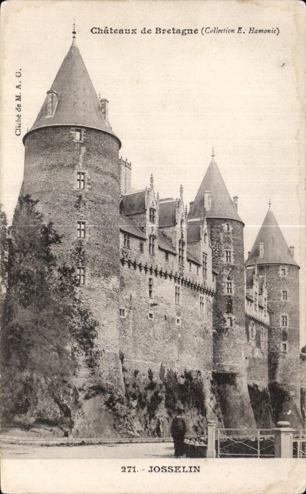 Castillo de CPA de Bretana Josselin