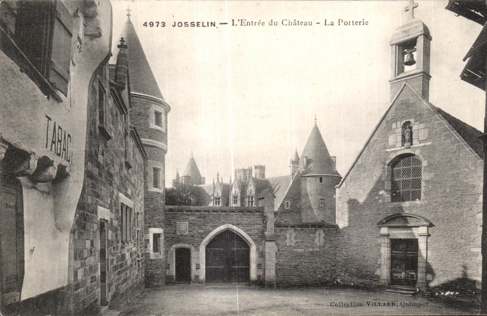 Entrada de CPA Josselin del castillo Porterie