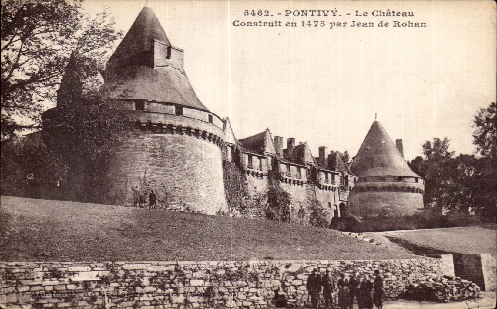 CPA Pontivy the Castle Built in by Jean de Rohan