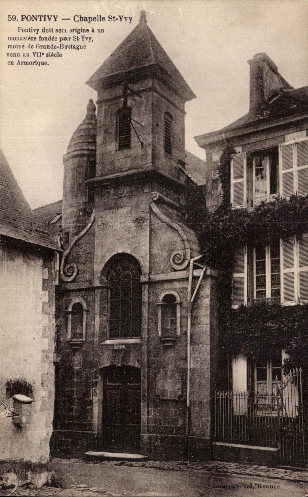 CPA Pontivy Vault St Yvy