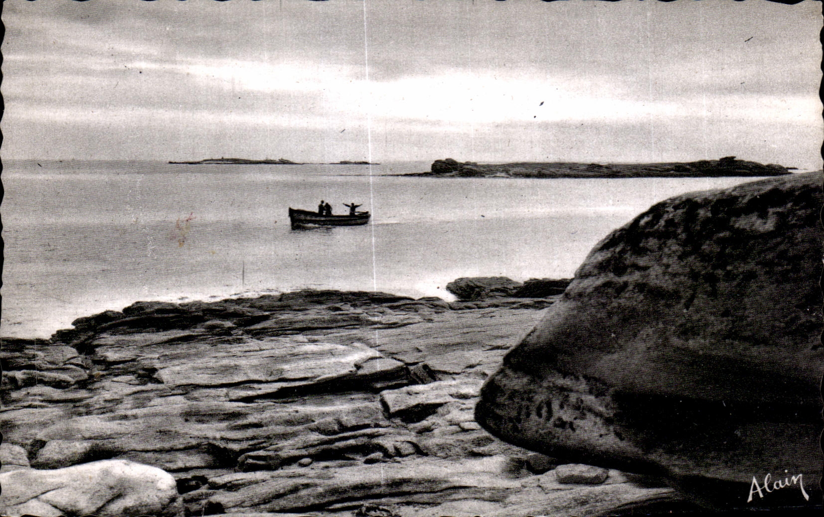 CPA Quiberon (Morbihan) Berg er Vil