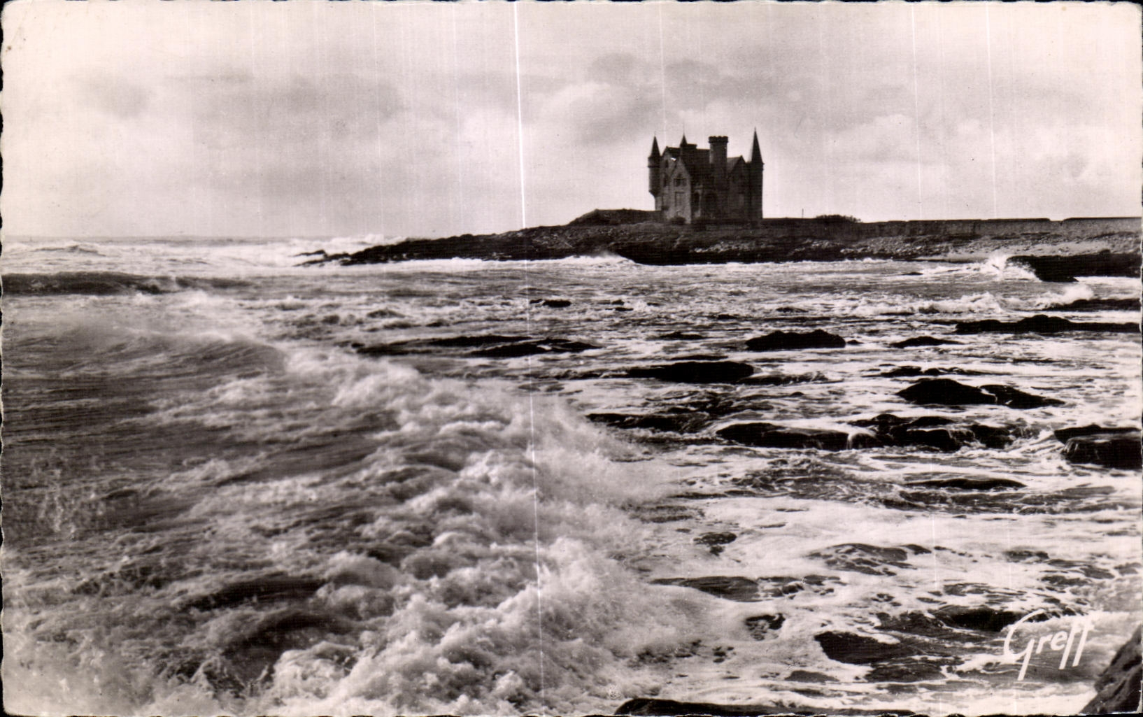 CPSM En Bretagne Quiberon (Morbihan) La Pointe de Beg Er Lan