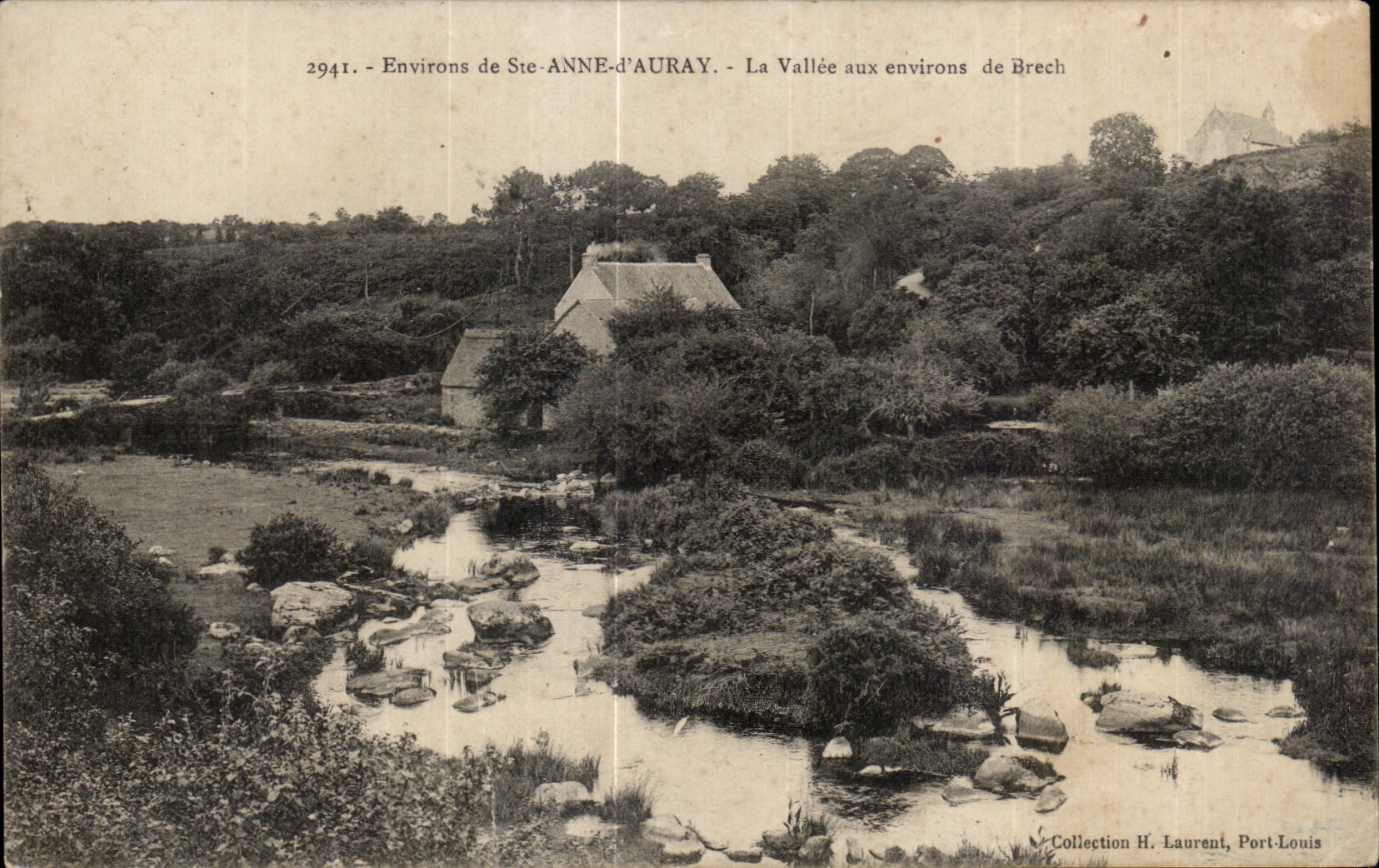 CPA Surroundings of Anne Auray the Valley around Breeh