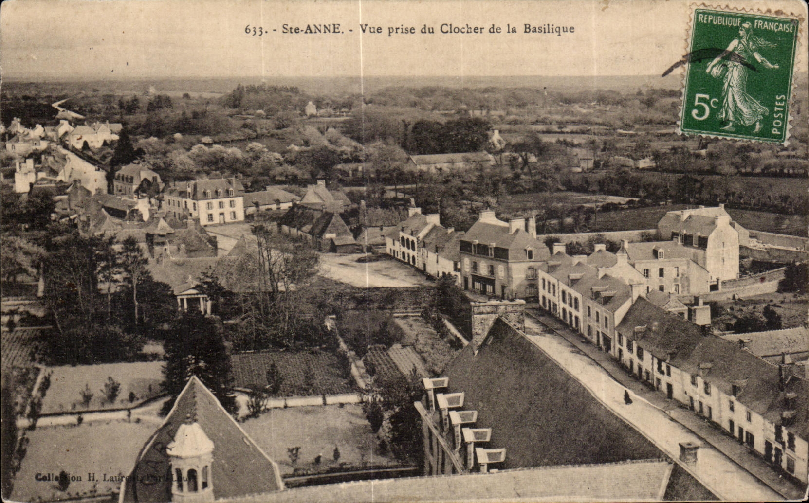 CPA Anne Seen from of the Bell-tower of the Basilica