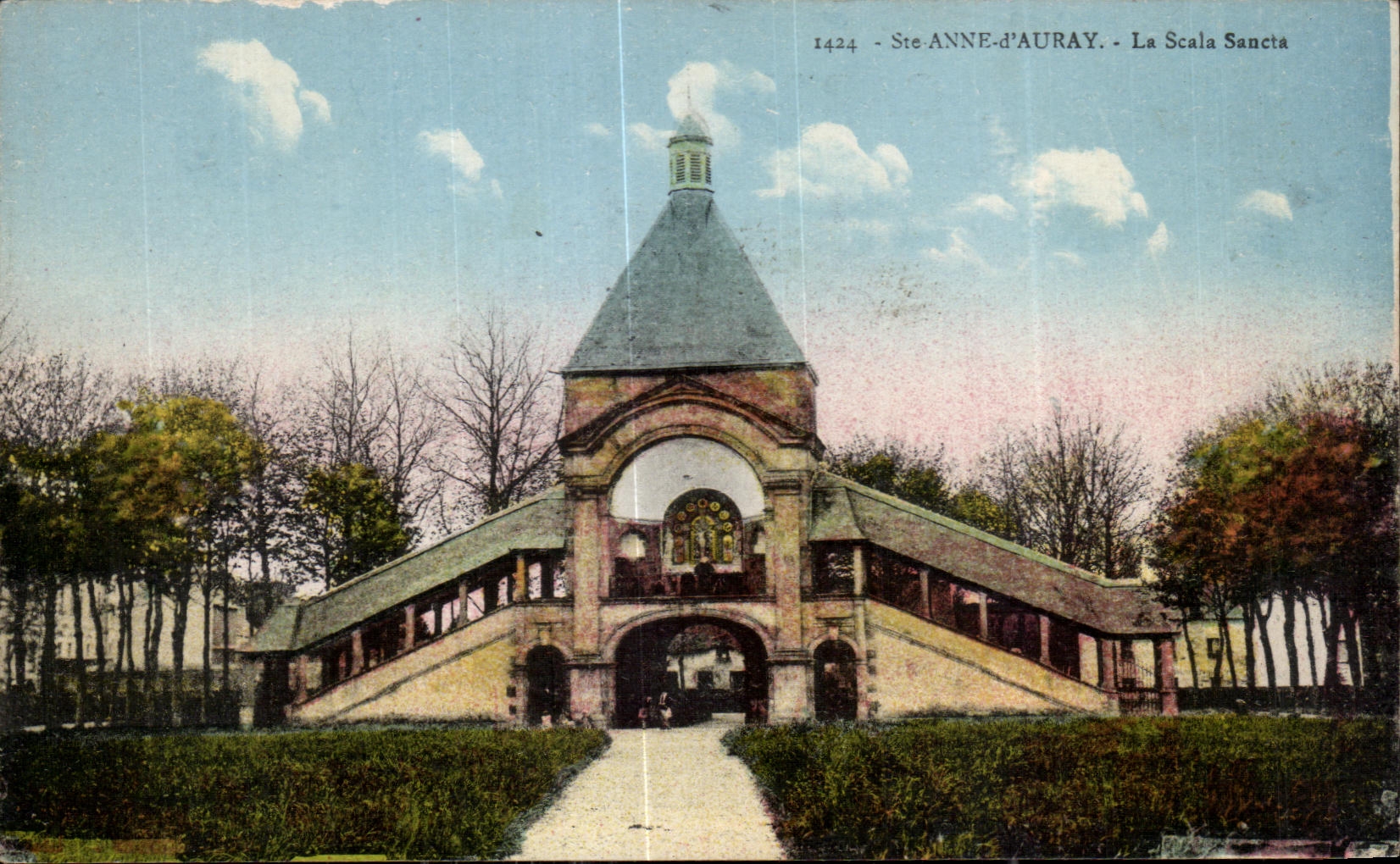 CPA Anne Auray Sancta La Scala