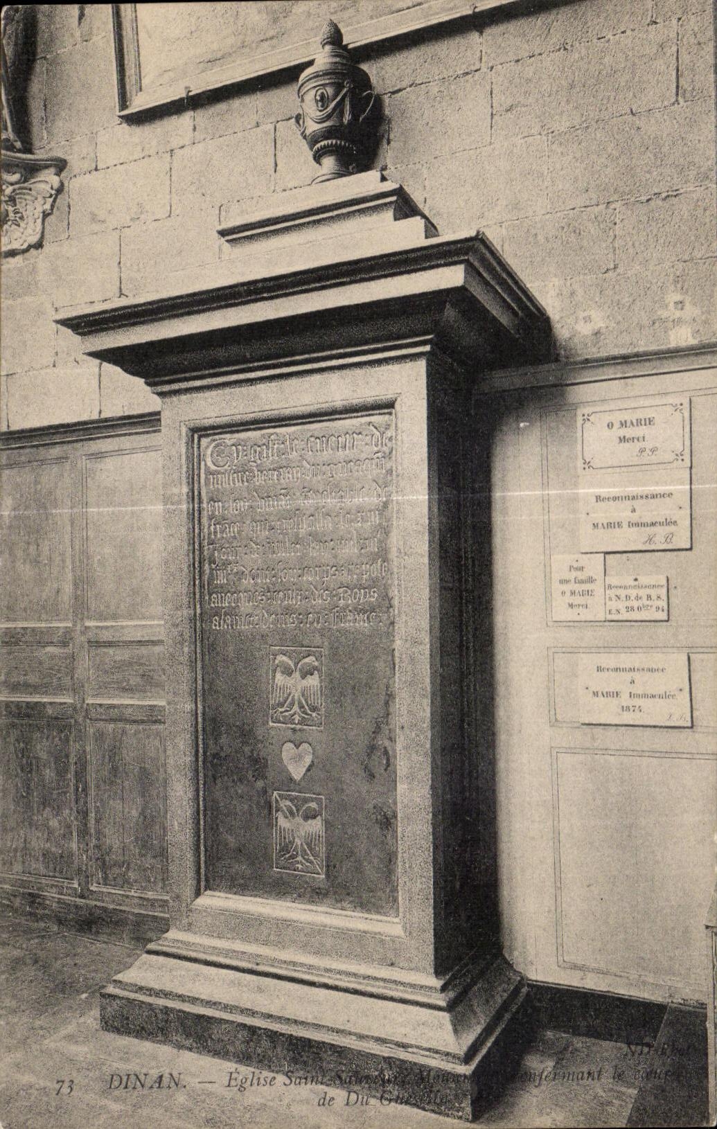 CPA Dinan Eglise Sainte