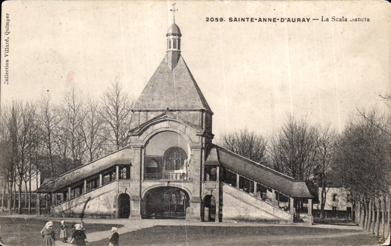 CPA Sainte Anne Auray the Basilica Scala Sancta