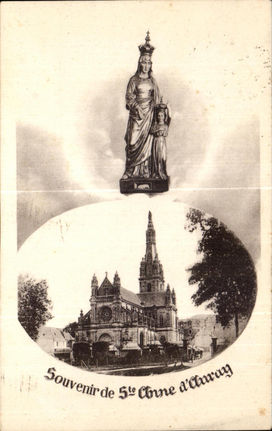 CPA Souvenire of Anne Auray