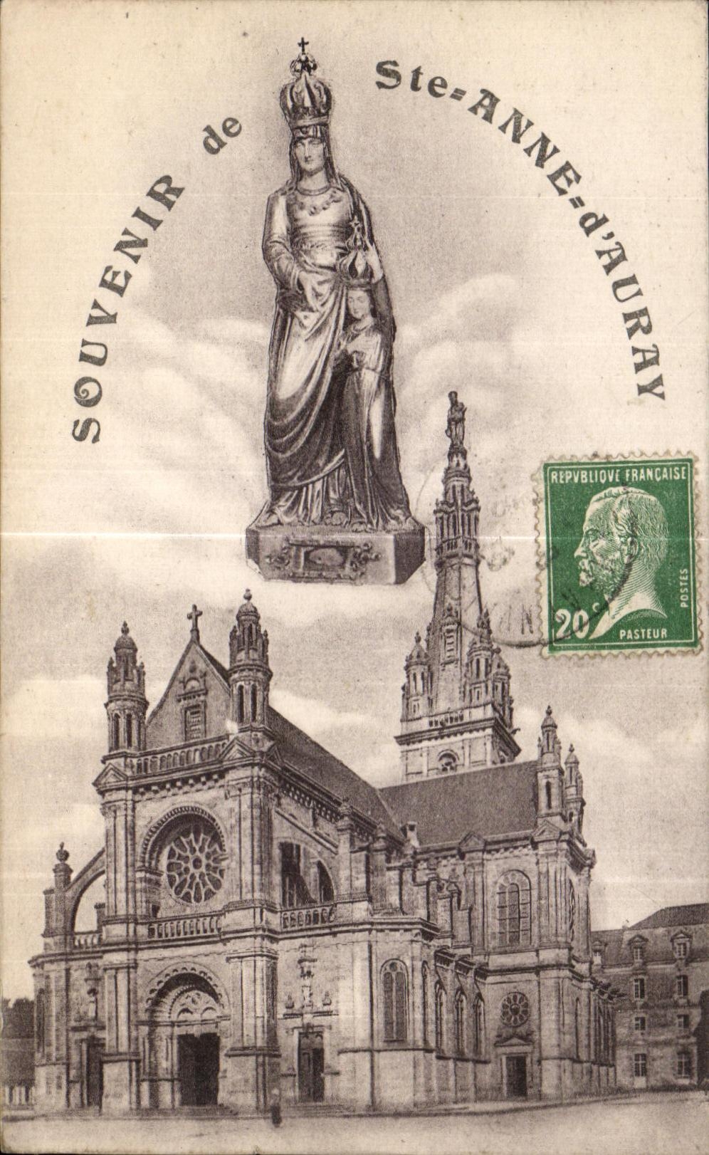 CPA Souvenir of Anne Auray