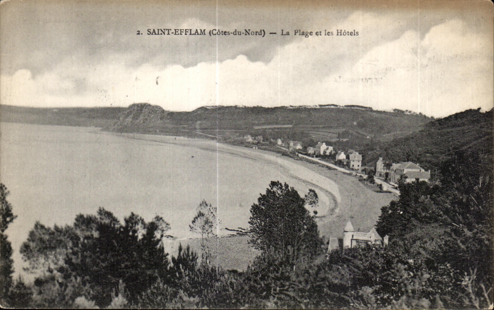 CPA Saint Efflam La Plage et les Hotels