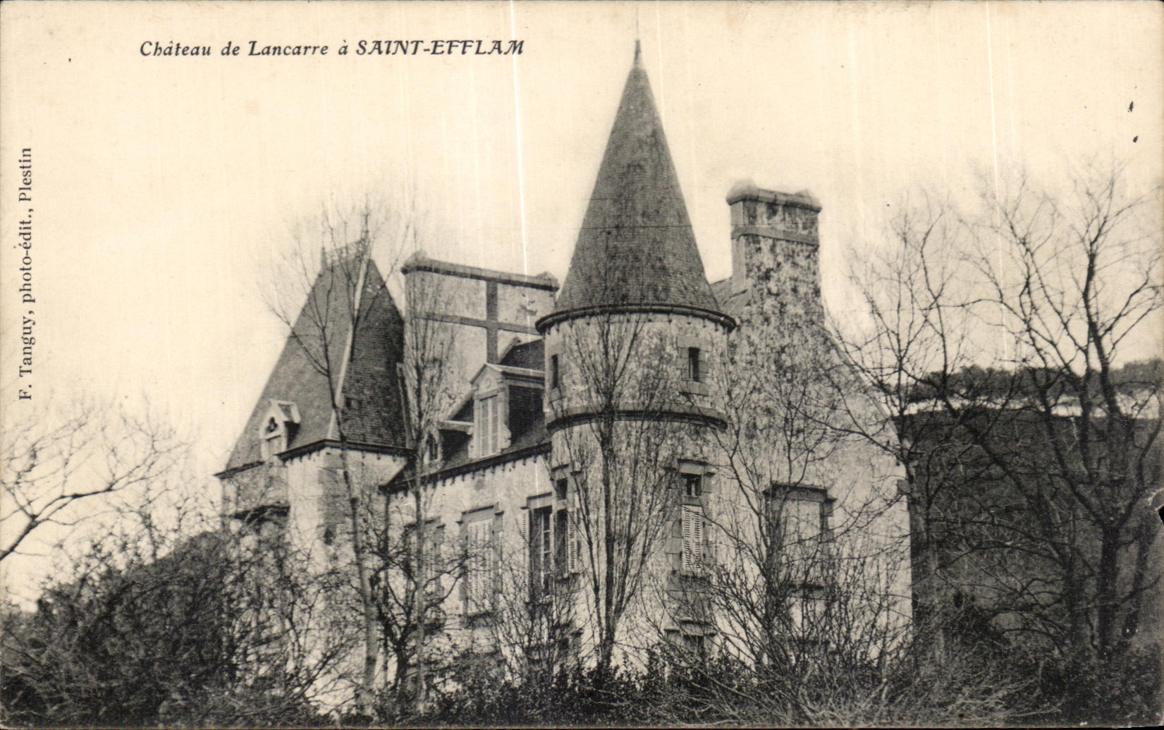 CPA Chateau de Lancarre   Saint Efflam