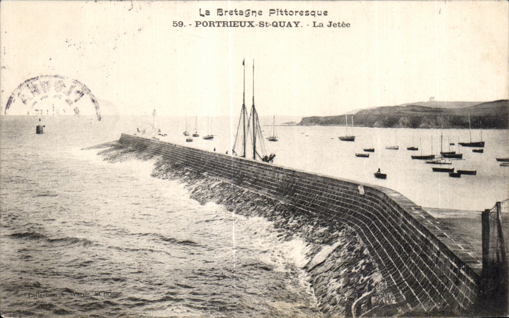 CPA Portrieux St Quay La Jetee