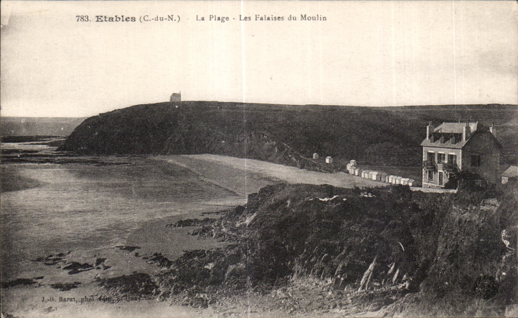 CPA Etables La Plage Les Falaises du Moulin