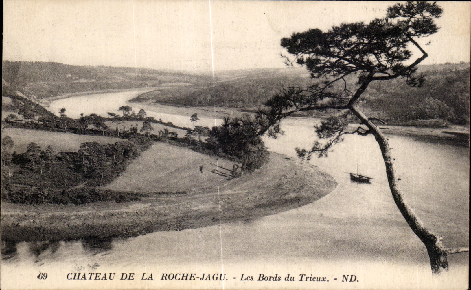 CPA Chateau De La Roche Jagu Les Bordes du Trieux