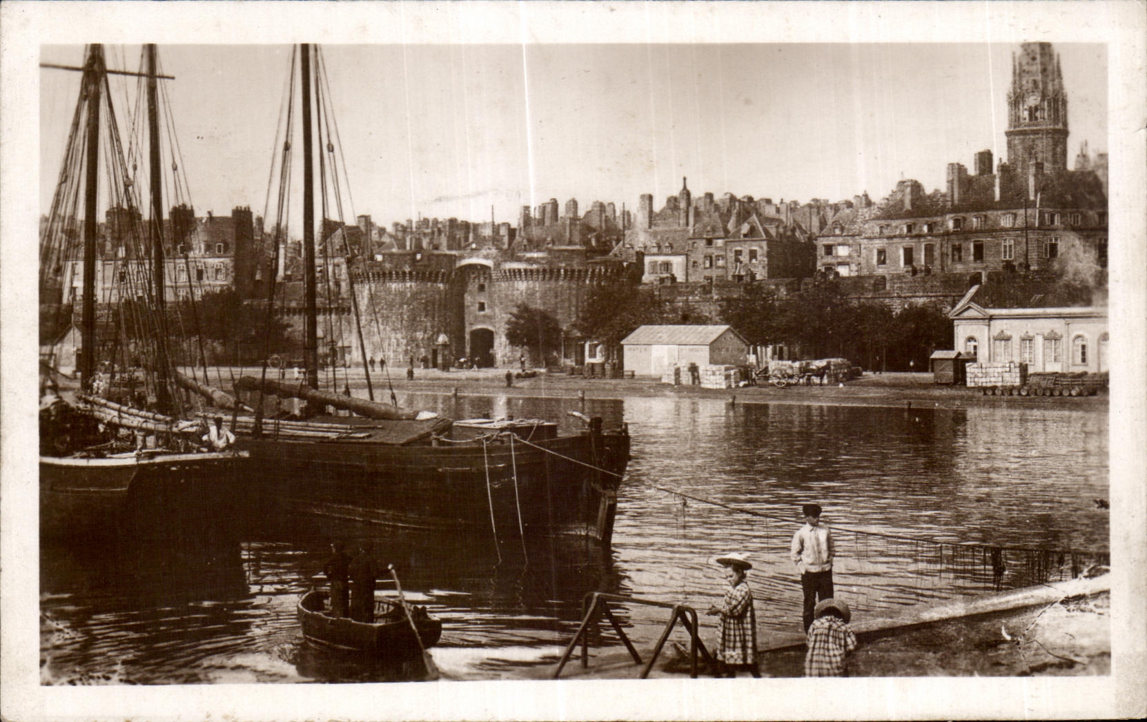 CPA dimensiona St Malo de la costa del merald de Emeraude