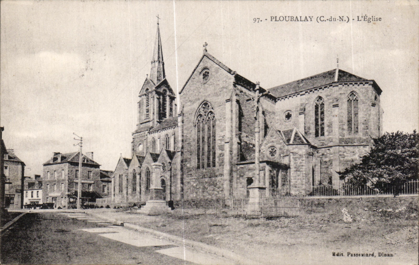 CPA Ploubalay L Eglise