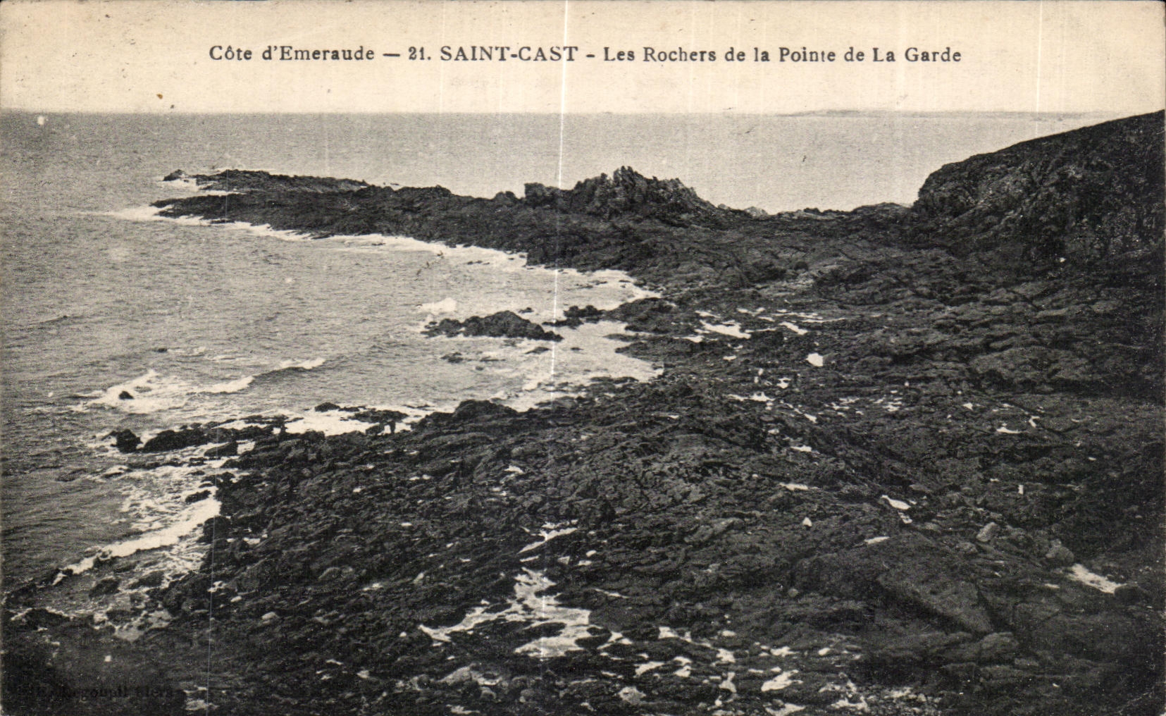 CPA Saint Cast Les Rochers de la Pointe de La Grade