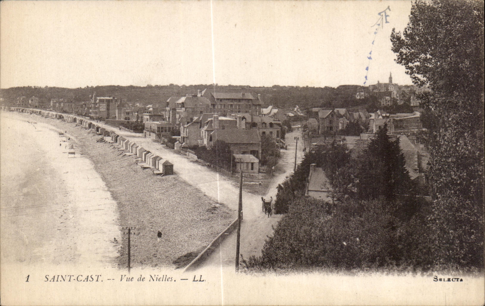 CPA Saint Cast Vue de Nielles 
