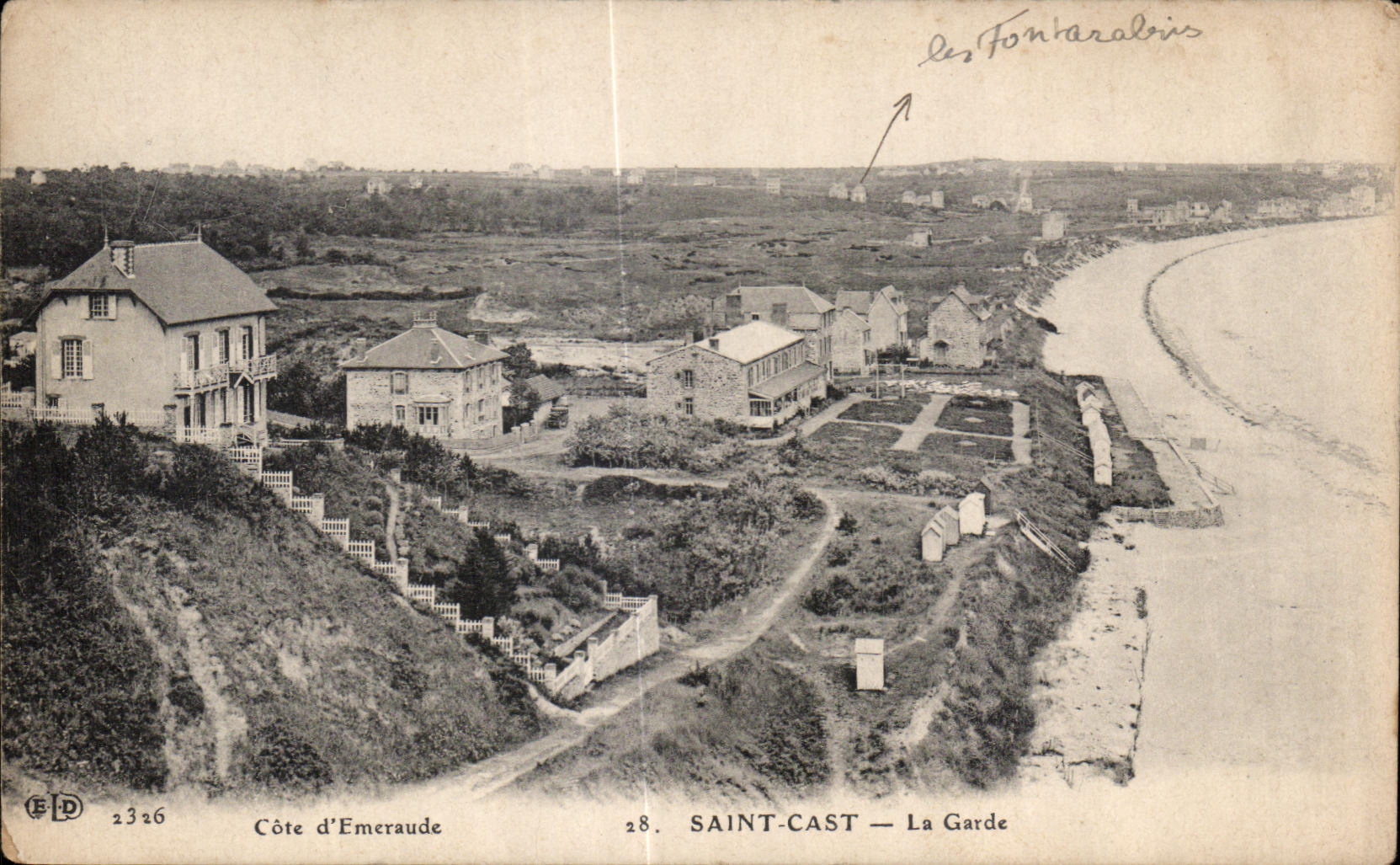 CPA Saint Cast La Garde