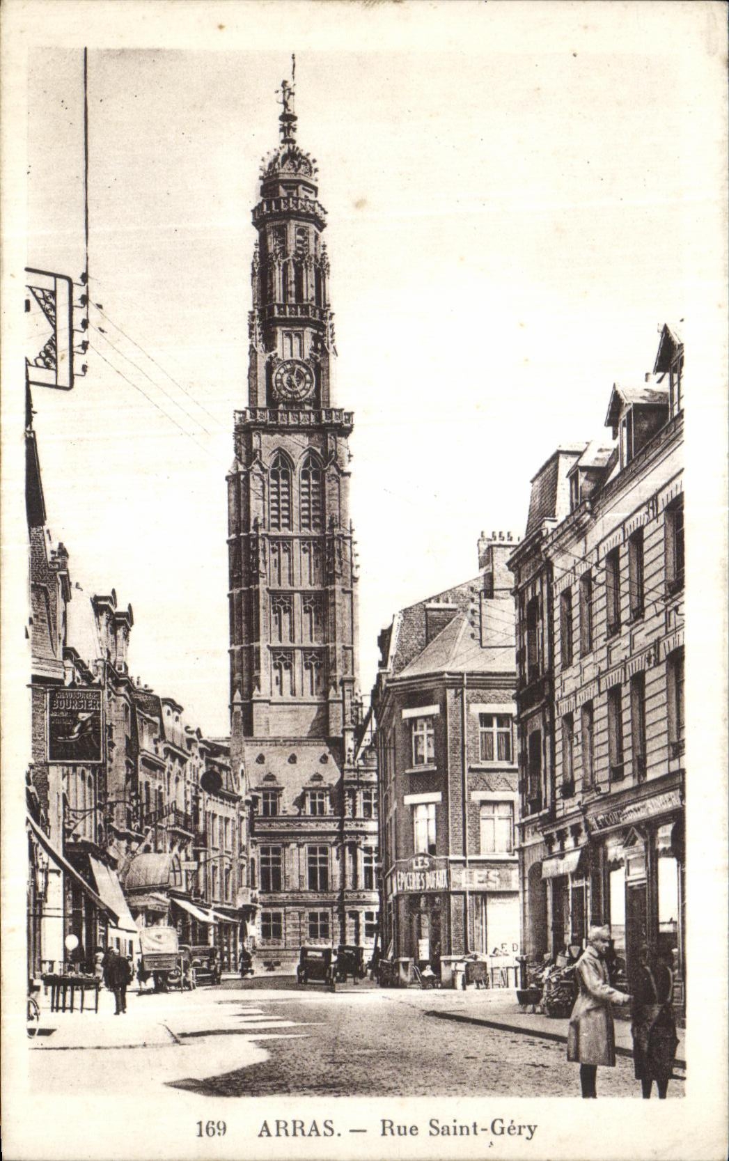 CPA Arras Rue Saint Gery