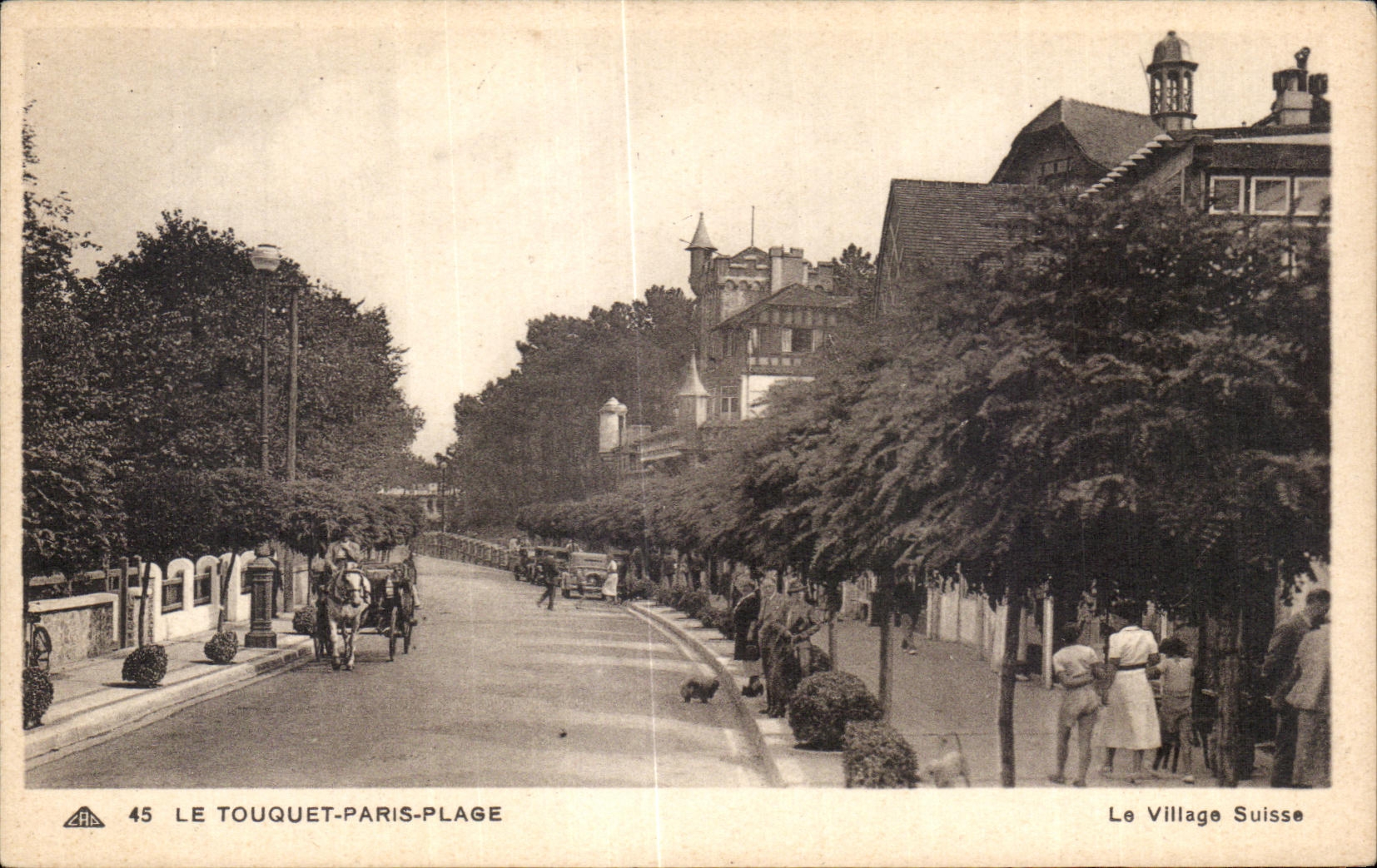 CPA Touquet Paris Plage Le Village Swiss
