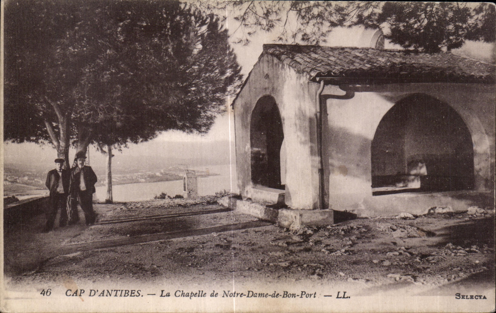 CPA Cap d Antibes La Chapelle de Notre Dame de Bon Port